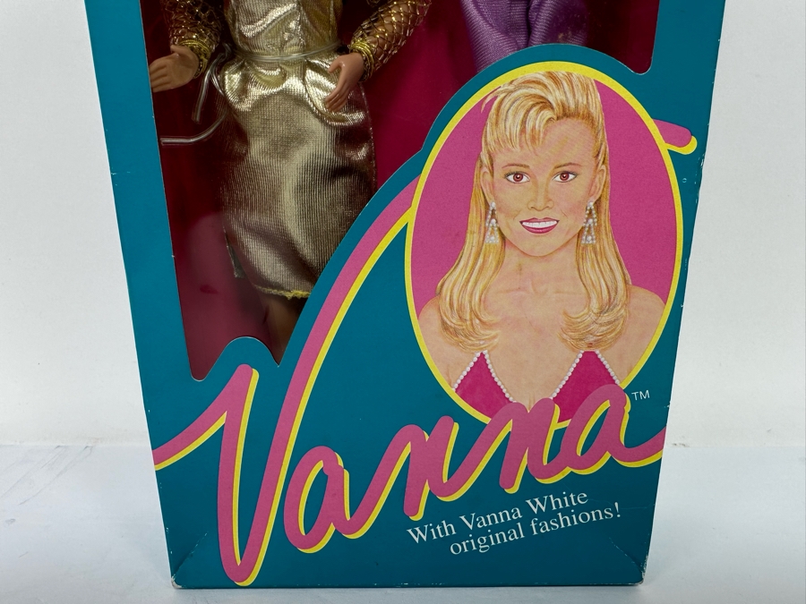 Limited Edition Vanna White Action Figure Doll With Original Fashions New In Box 1990 Home Shopping Club [Photo 7]