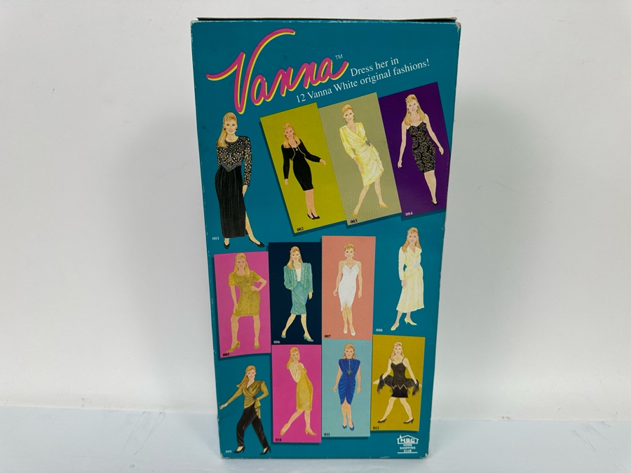 Limited Edition Vanna White Action Figure Doll With Original Fashions New In Box 1990 Home Shopping Club [Photo 8]