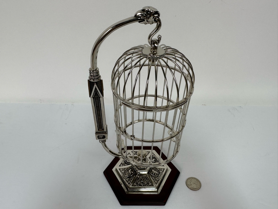 Harry Potter The Noble Collection Miniature Hedwig In Cage Action Figure 5W X 10H [Photo 12]