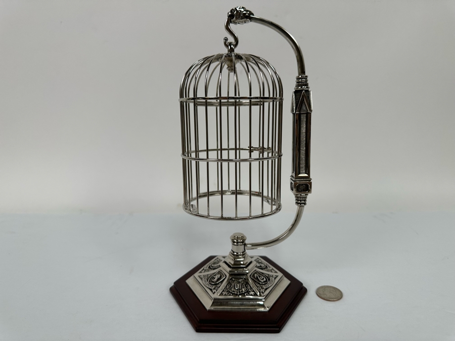 Harry Potter The Noble Collection Miniature Hedwig In Cage Action Figure 5W X 10H [Photo 4]