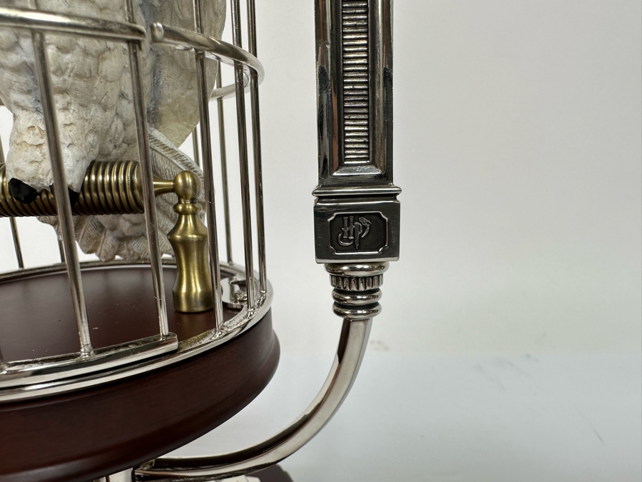 Harry Potter The Noble Collection Miniature Hedwig In Cage Action Figure 5W X 10H [Photo 22]