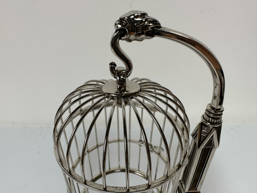 Harry Potter The Noble Collection Miniature Hedwig In Cage Action Figure 5W X 10H [Photo 9]