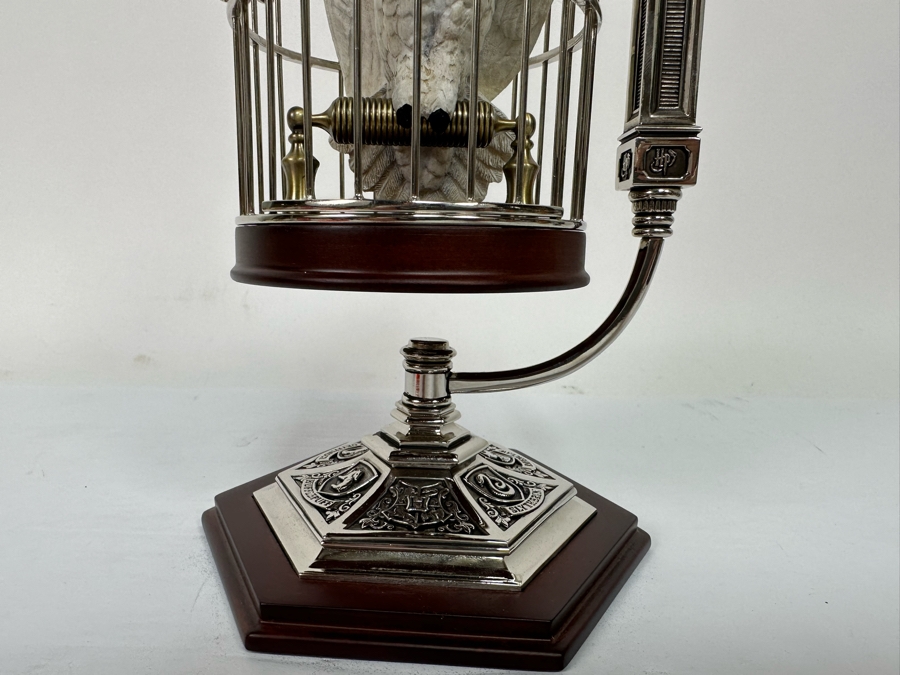 Harry Potter The Noble Collection Miniature Hedwig In Cage Action Figure 5W X 10H [Photo 19]