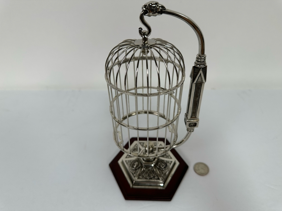 Harry Potter The Noble Collection Miniature Hedwig In Cage Action Figure 5W X 10H [Photo 8]