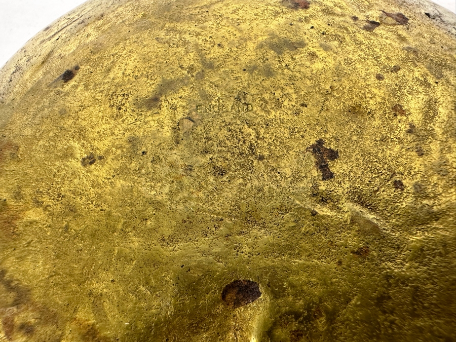 Vintage Brass Art Nouveau Style Peacock Trinket Ring Dish Made In England 5R [Photo 9]