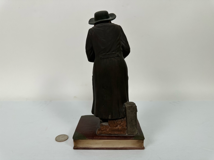 Signed Dickens Series Fagin Fine Porcelain Figurine By Aynsley (John Aynsley) 1977 Signed By Michael Aynsley 5W X 3.5D X 9H [Photo 16]
