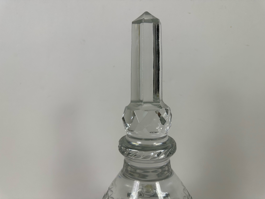 Vintage Large Crystal Bell Hand Crafted In Yugoslavia 7W X 15.5H [Photo 6]