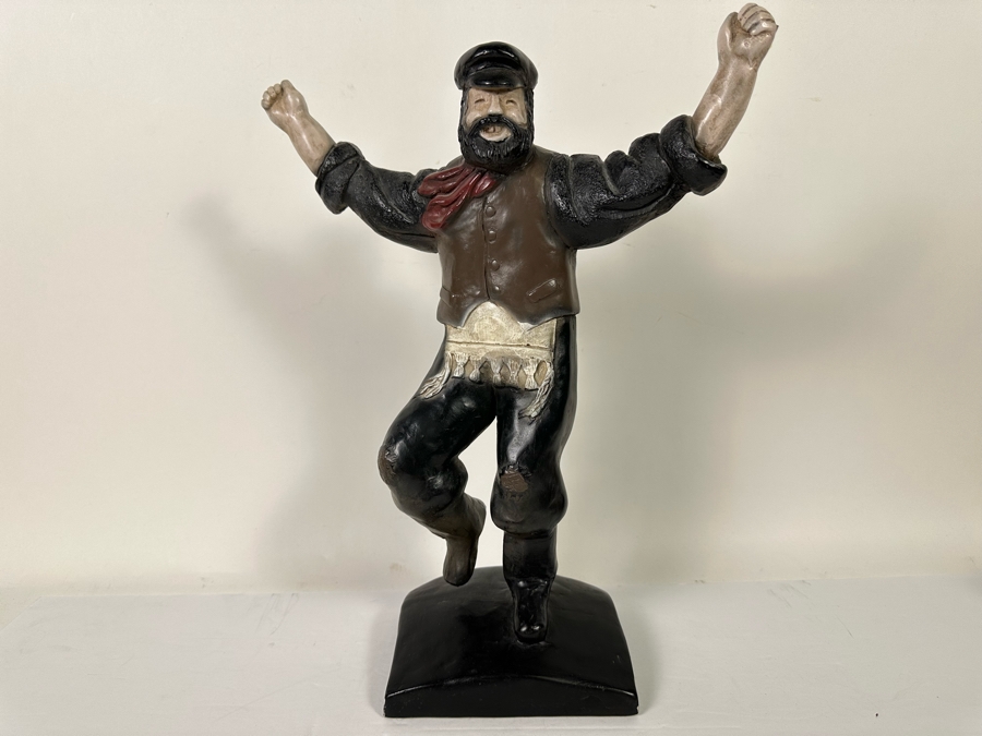 Vintage Austin Productions Sculpture Of Tevye Figure Fiddler On The Roof 1972 12W X 15.5H [Photo 2]