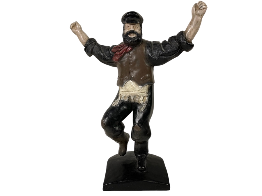Vintage Austin Productions Sculpture Of Tevye Figure Fiddler On The Roof 1972 12W X 15.5H [Photo 1]