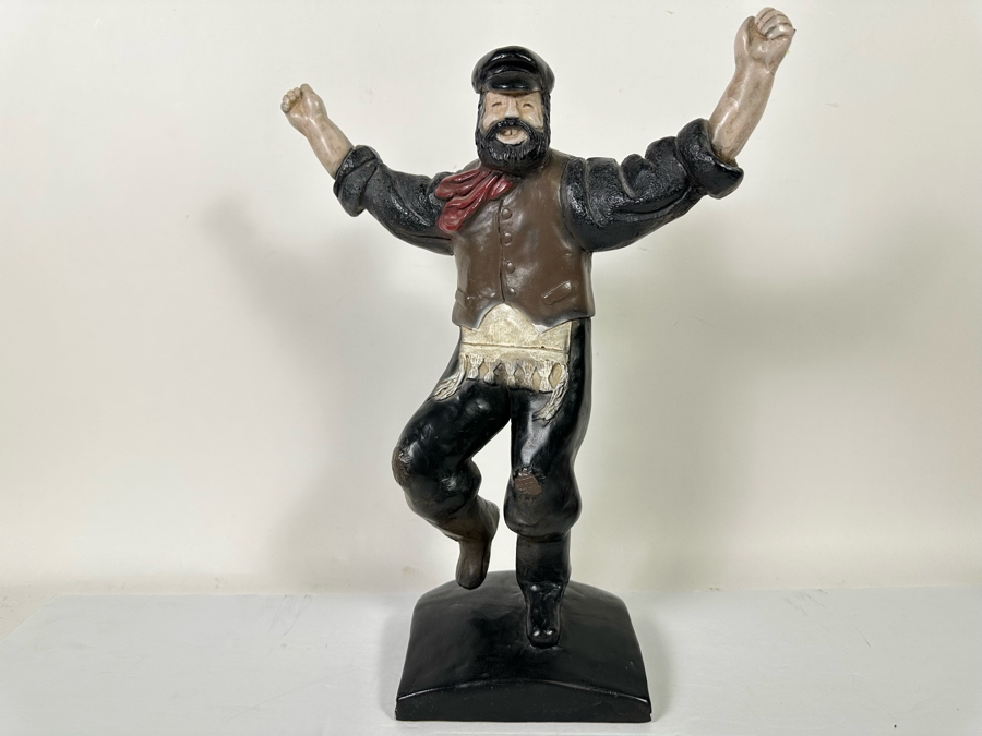 Vintage Austin Productions Sculpture Of Tevye Figure Fiddler On The Roof 1972 12W X 15.5H [Photo 3]