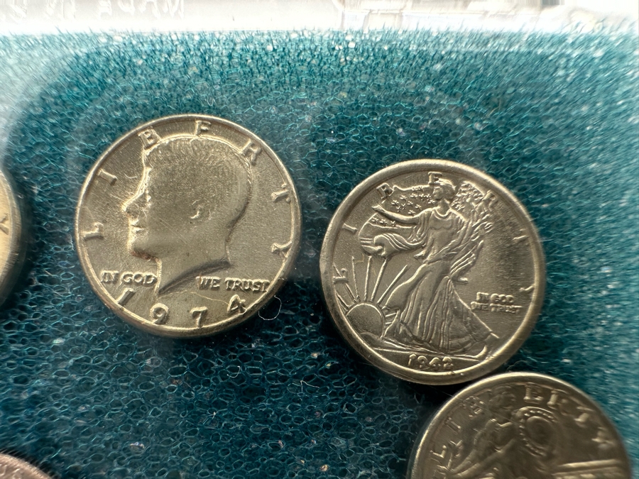 Worlds First Miniature United States Coin Type Set Includes Pure .999 Silver Mini 'CC' Morgan Dollar [Photo 15]