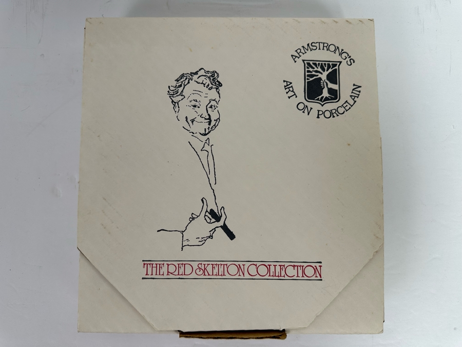 Signed Red Skelton Limited Edition Collector's Plate Titled 'Anyone For Tennis?' Signed By Red Skelton On Front Of Plate [Photo 2]