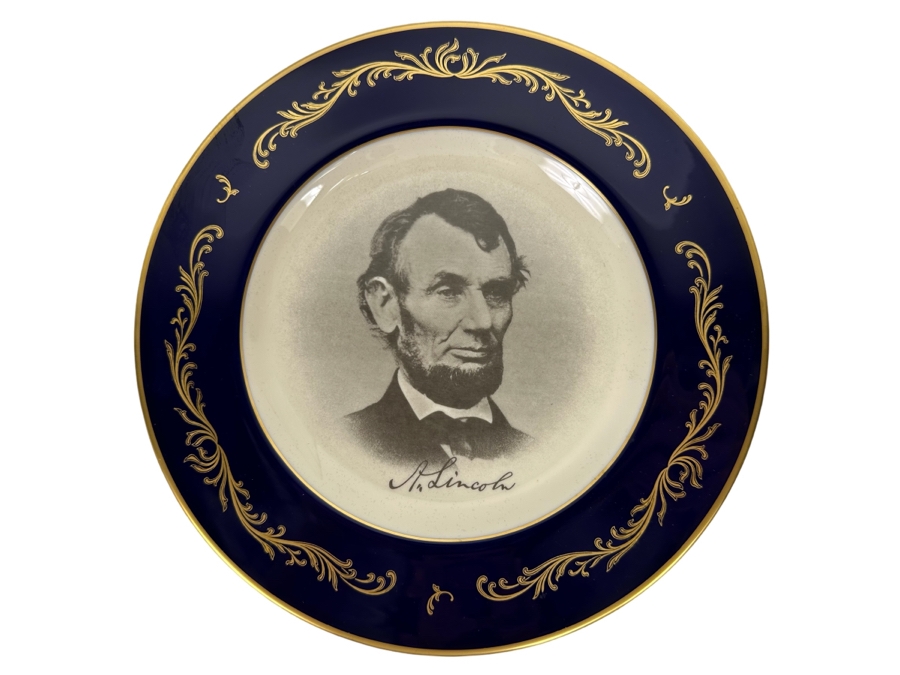 Limited Edition Abraham Lincoln Plate By Pickard China 10.5R [Photo 1]