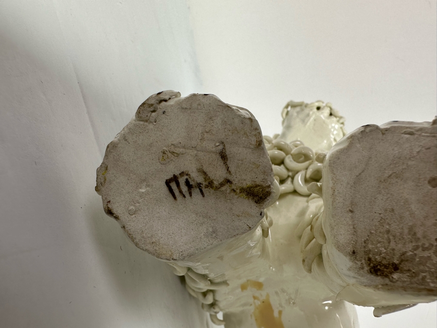 Handmade Ceramic Poodle Figurine Made In Italy 9W X 5D X 9H [Photo 10]