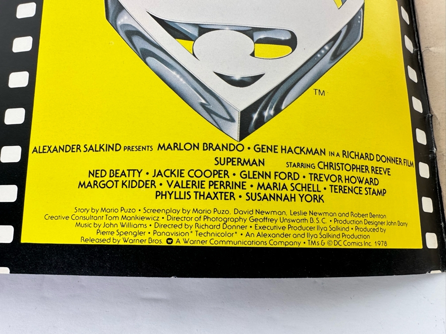 Vintage 1979 All New Collector's Edition Album Of Superman The Movie [Photo 4]