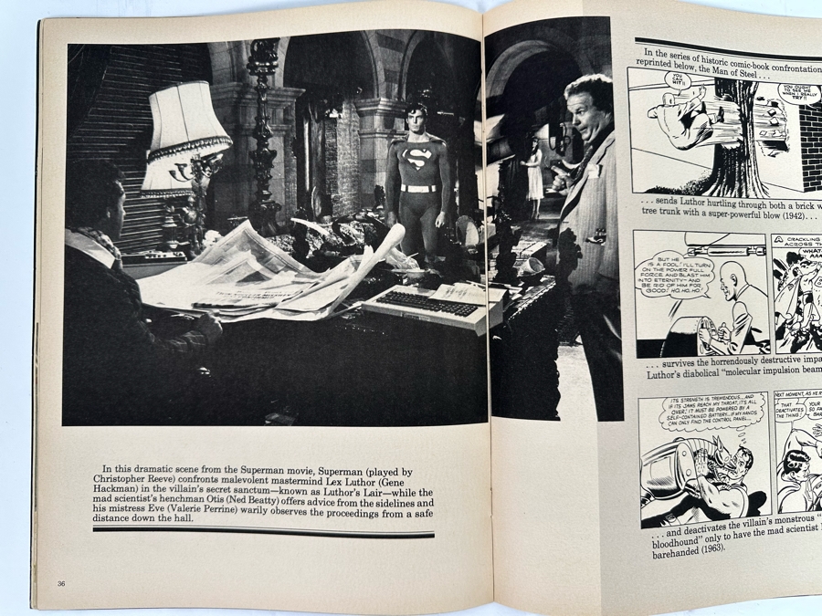 Vintage 1979 All New Collector's Edition Album Of Superman The Movie [Photo 10]