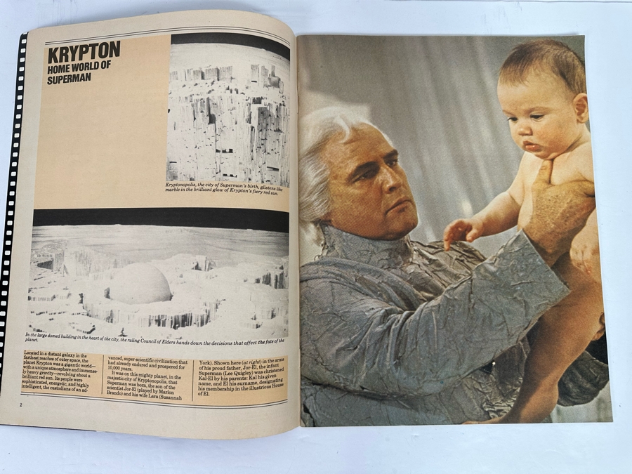 Vintage 1979 All New Collector's Edition Album Of Superman The Movie [Photo 6]