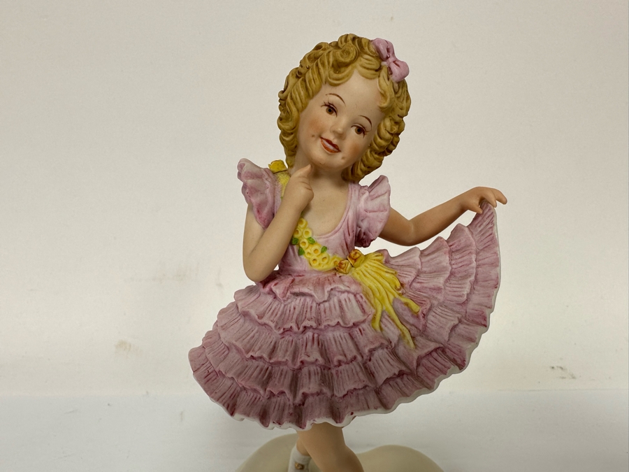 Signed Limited Edition Shirley Temple Collection Figurine Titled 'Baby Take A Bow' 1982 Nostalgia Collectibles Signed By Shirley Temple 6.25H [Photo 6]