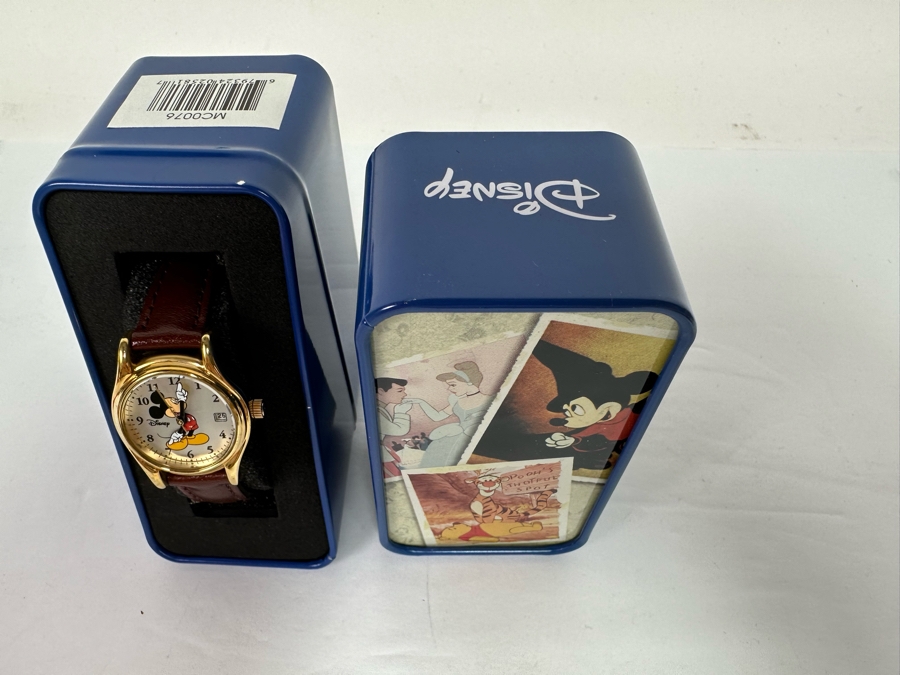 Walt Disney's Mickey Mouse Watch In Box