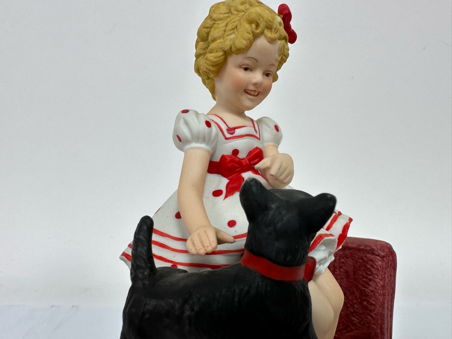 Signed Limited Edition Shirley Temple Collection Figurine Titled 'Stand Up And Cheer' 1983 Nostalgia Collectibles Signed By Shirley Temple 6.5H [Photo 8]