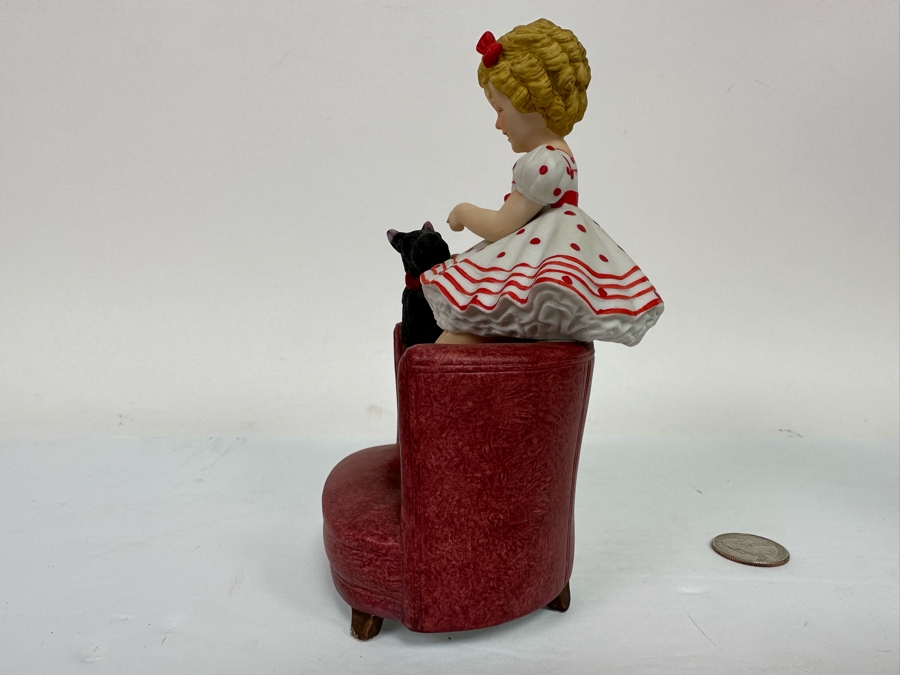Signed Limited Edition Shirley Temple Collection Figurine Titled 'Stand Up And Cheer' 1983 Nostalgia Collectibles Signed By Shirley Temple 6.5H [Photo 10]