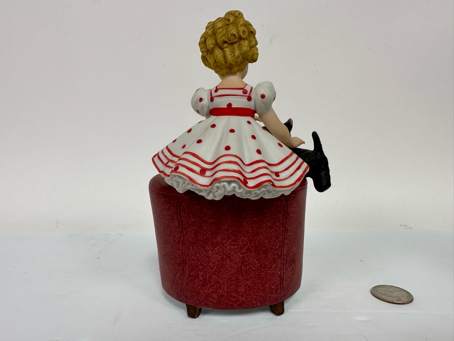 Signed Limited Edition Shirley Temple Collection Figurine Titled 'Stand Up And Cheer' 1983 Nostalgia Collectibles Signed By Shirley Temple 6.5H [Photo 9]