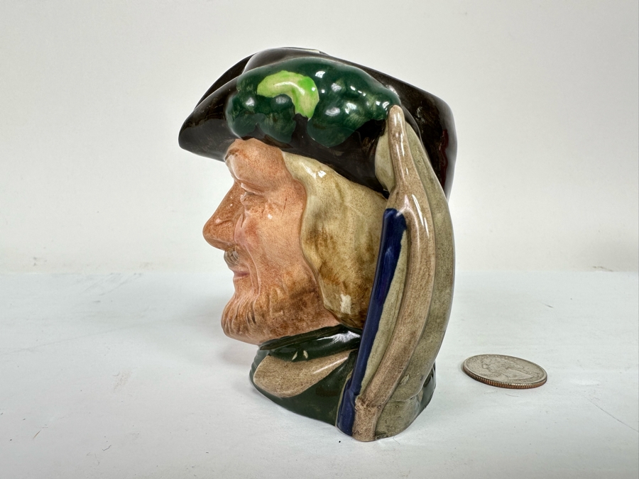 Vintage Royal Doulton Robin Hood Character Jug D6534 Signed By Michael Doulton 4H [Photo 6]