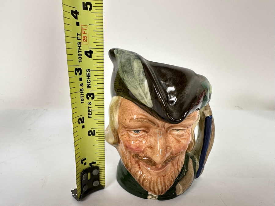 Vintage Royal Doulton Robin Hood Character Jug D6534 Signed By Michael Doulton 4H [Photo 10]
