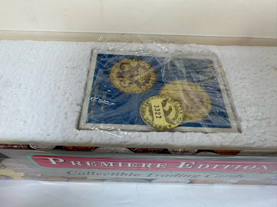 Pair Of Premiere Edition Collectible Trading Cards Sets - One Set Is Sealed 1992 1st Issue Each Box Is Single Set With 50 Cards [Photo 8]