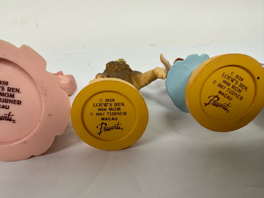 MGM Wizard Of Oz Rubber Figurines By Presents 1987 3.5H [Photo 10]