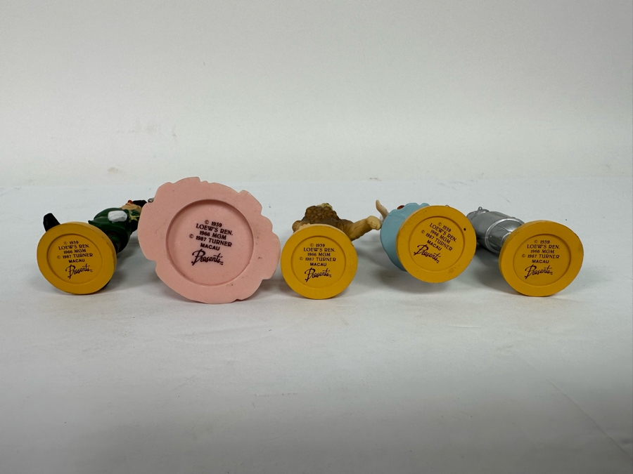 MGM Wizard Of Oz Rubber Figurines By Presents 1987 3.5H [Photo 8]