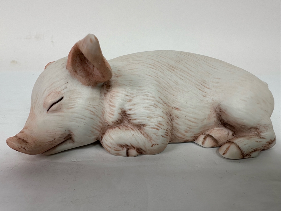 Hand Signed Roger Brown Pig Figurine R.S.L. 1980 5.5L [Photo 5]