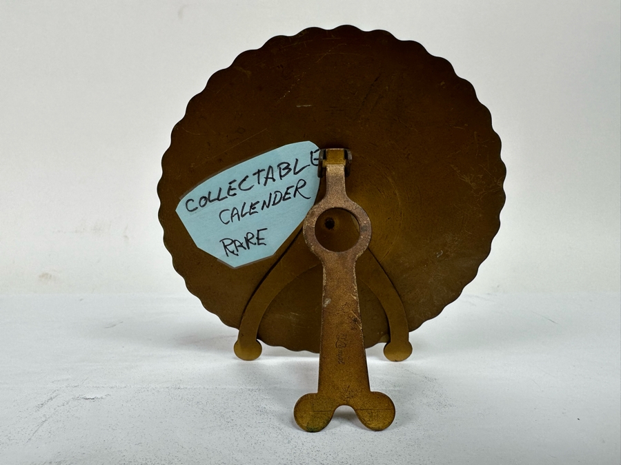 Vintage Metal 23 Year Calendar With Stand 4.5W [Photo 8]