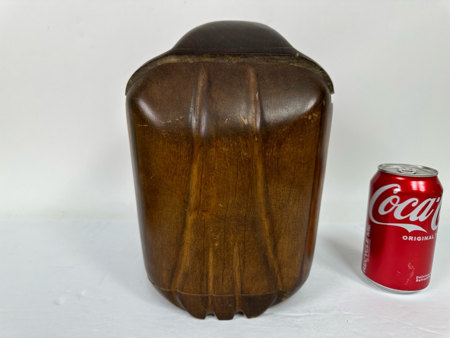 Carved Wooden Owl Box 6.5W X 8D X 10.5H [Photo 6]