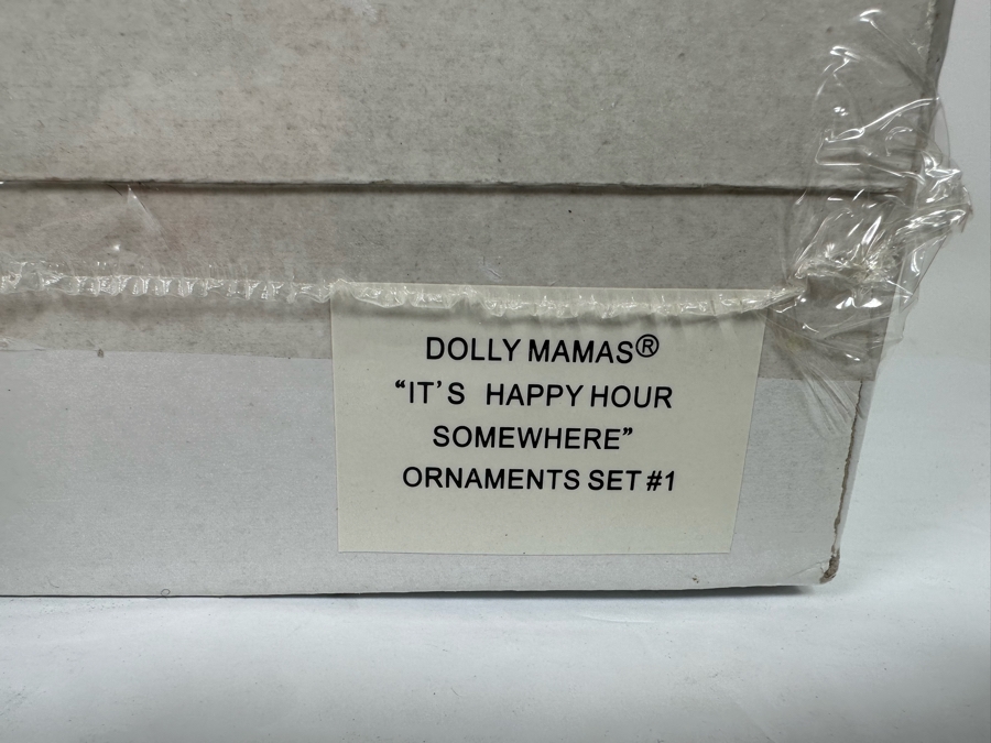 Dolly Mamas Ornaments: Sealed Ornaments Set #1 (It's Happy Hour Somewhere), Sealed Ornaments Set #5 (It's Happy Hour Somewhere) And Dolly Mamas Loose Five Ornaments [Photo 8]