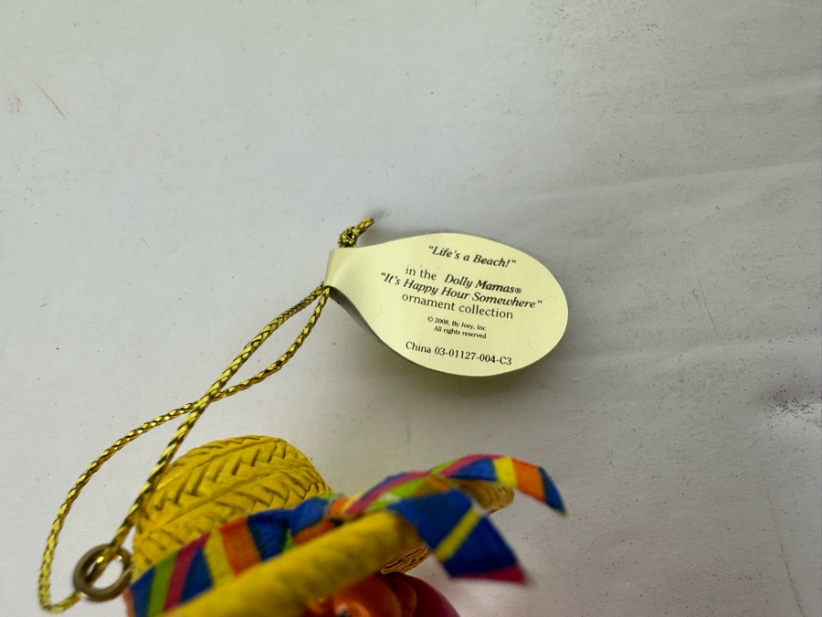 Dolly Mamas Ornaments: Sealed Ornaments Set #1 (It's Happy Hour Somewhere), Sealed Ornaments Set #5 (It's Happy Hour Somewhere) And Dolly Mamas Loose Five Ornaments [Photo 17]