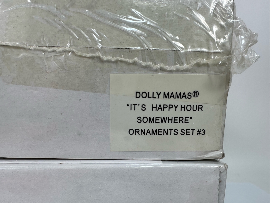 Dolly Mamas Ornaments: Sealed Ornaments Set #1 (It's Happy Hour Somewhere), Sealed Ornaments Set #5 (It's Happy Hour Somewhere) And Dolly Mamas Loose Five Ornaments [Photo 9]