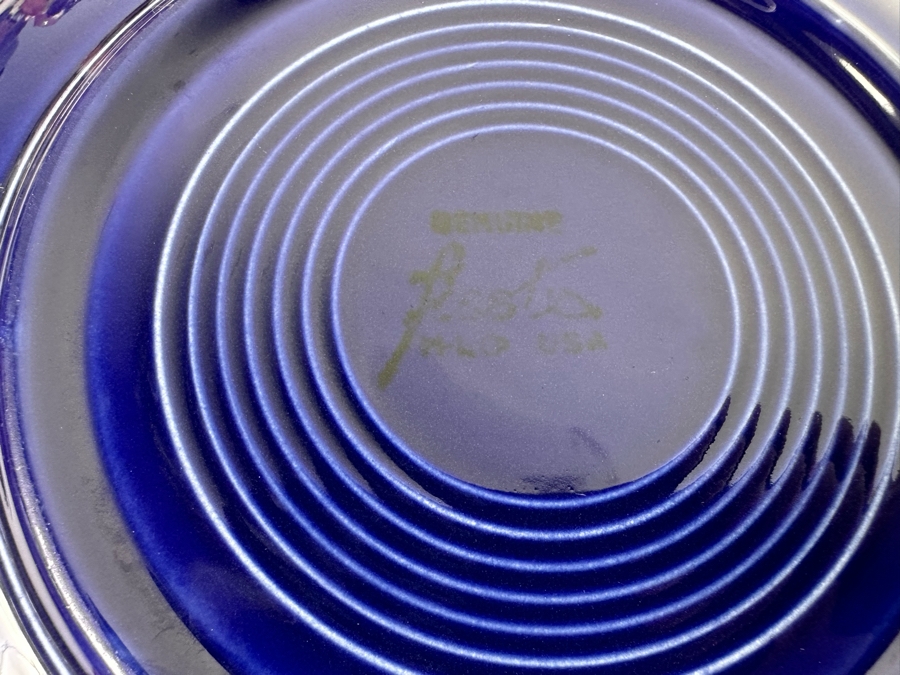 Three Vintage Fiesta Ware Plates 12W And 9.5W [Photo 7]