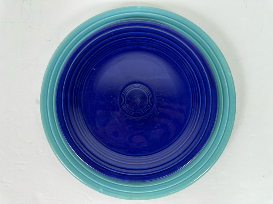 Three Vintage Fiesta Ware Plates 12W And 9.5W [Photo 3]