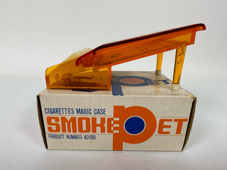 Vintage Cigarettes Magic Case Smoke Pet Piano Cigarette Dispenser With Box [Photo 8]