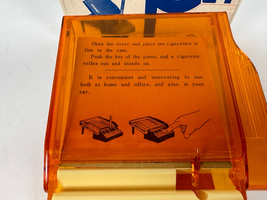 Vintage Cigarettes Magic Case Smoke Pet Piano Cigarette Dispenser With Box [Photo 5]