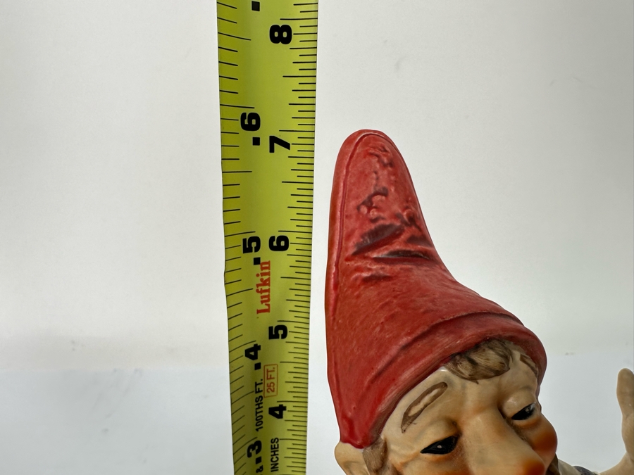 Goebel Co-Boy Figurine Ted Der Tennisspieler Gnome Tennis Player With Original Tags 7H [Photo 10]