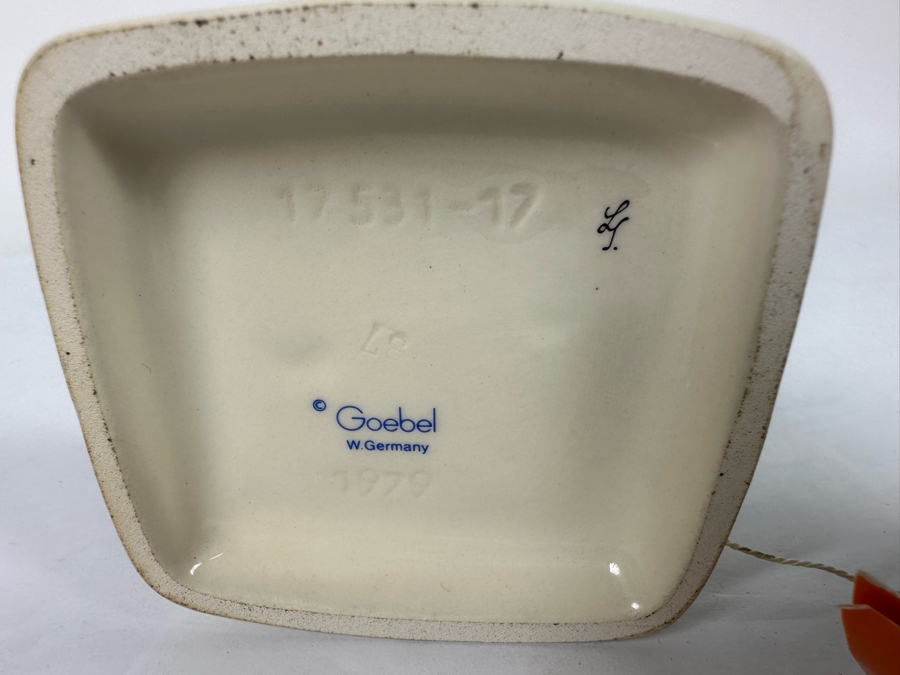 Goebel Co-Boy Figurine Ted Der Tennisspieler Gnome Tennis Player With Original Tags 7H [Photo 9]