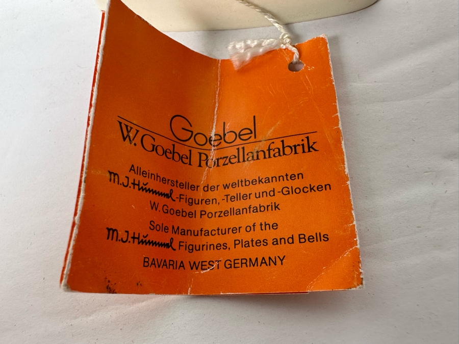 Goebel Co-Boy Figurine Ted Der Tennisspieler Gnome Tennis Player With Original Tags 7H [Photo 8]