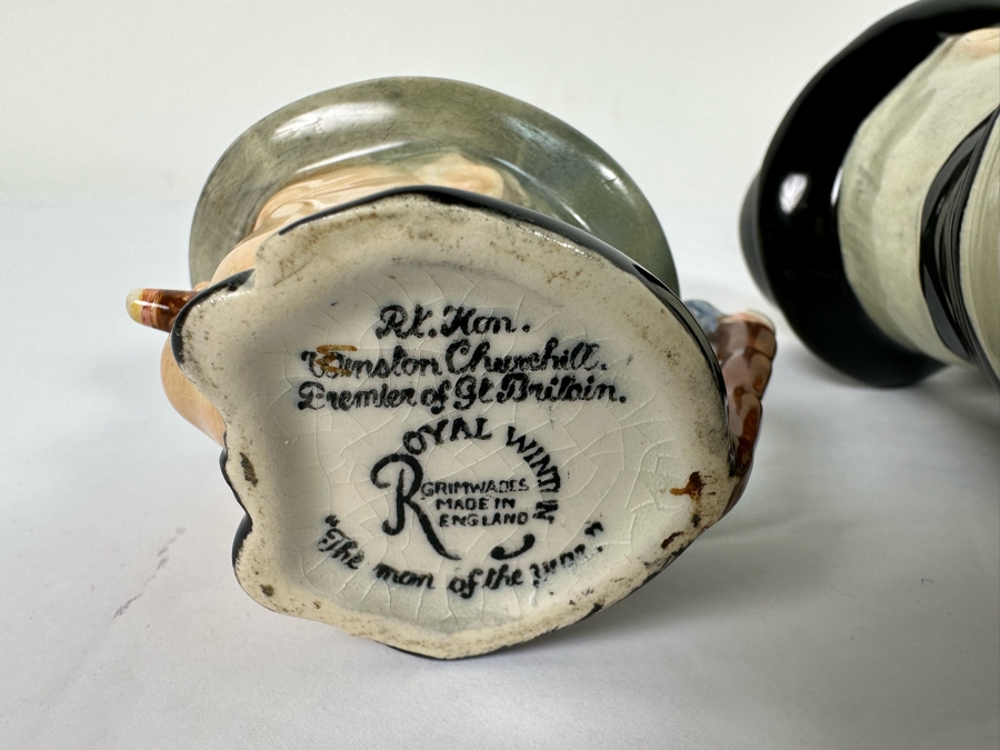 Collection Of Four Vintage Character Mugs Featuring Churchill [Photo 14]