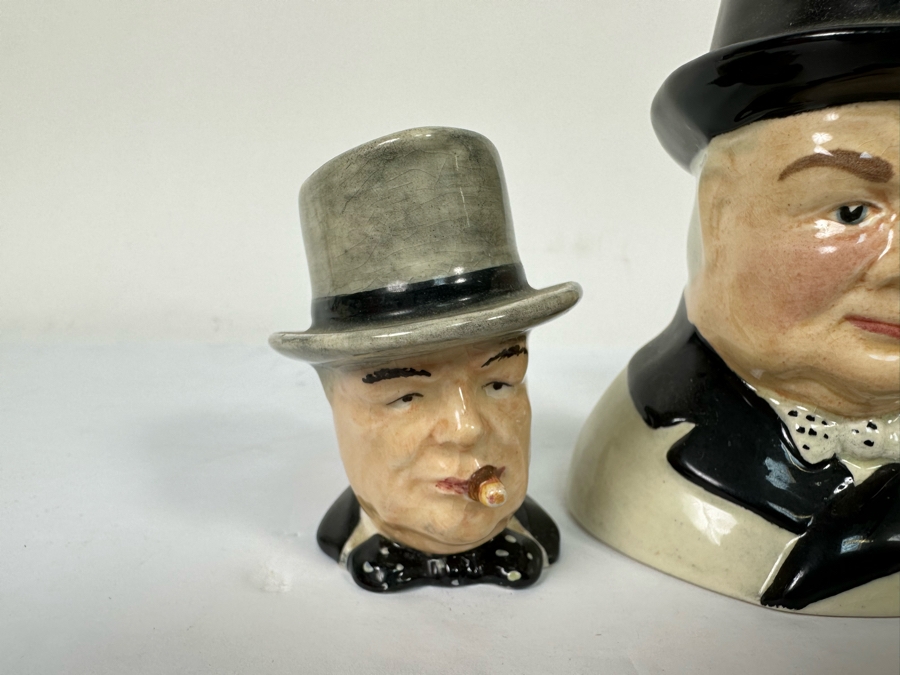 Collection Of Four Vintage Character Mugs Featuring Churchill [Photo 9]