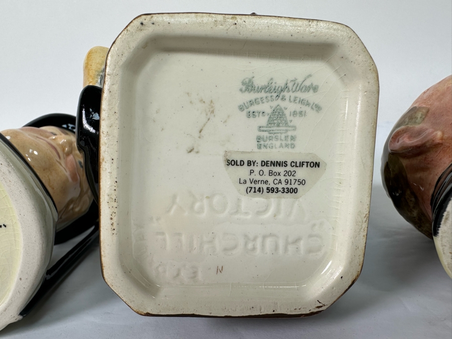 Collection Of Four Vintage Character Mugs Featuring Churchill [Photo 11]