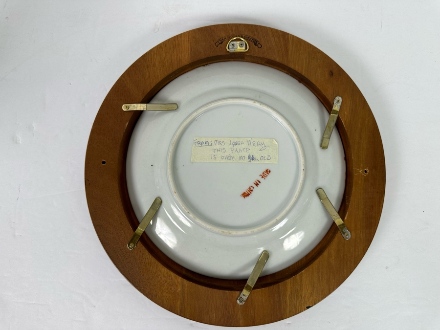 Antique Chinese Hand Painted Famille Rose Plate 8R [Photo 11]