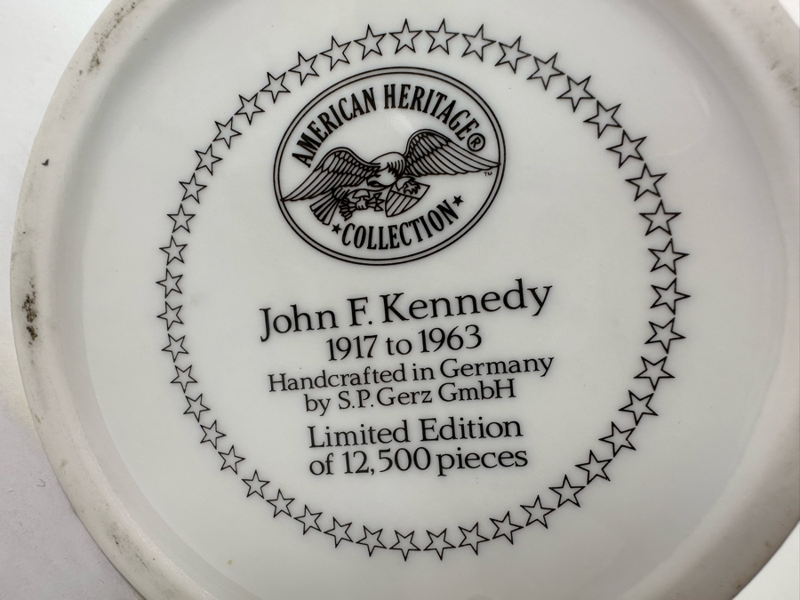 Limited Edition John F. Kennedy Beer Stein Handcrafted In Germany By S.P. Gerz Limited To 12,500 American Heritage Collection 12H [Photo 16]