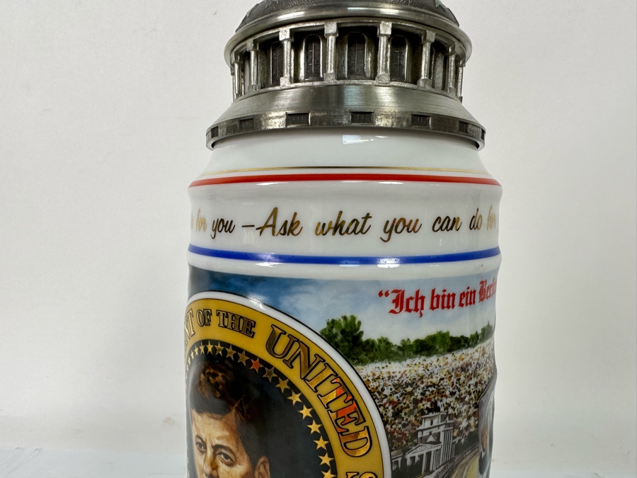 Limited Edition John F. Kennedy Beer Stein Handcrafted In Germany By S ...